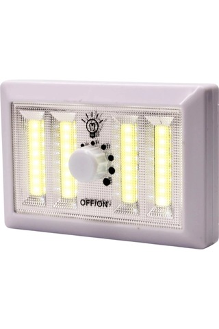 Masaya Yapışan Mıknatıslı Şarj Edilebilir Masa Lambası Siyah