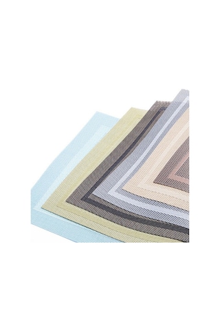 1/4/6/10 Adet Modern Zarif Pvc Placemat Yemek Masası Mat Cafe Kaymaz Sıcak Placemats Kase Ped Bardak Mat Masa Bardak Bej