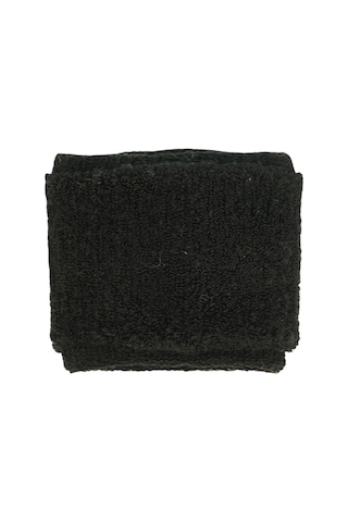Musclecloth Training Havlu Bileklik 2'li Paket Siyah Siyah