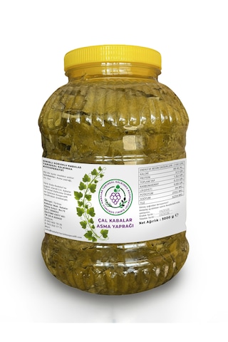 Ss Kabalar Tarımsal Kalkınma Kooperatifi Çal Kabalar Salamura Yaprak 3 KG