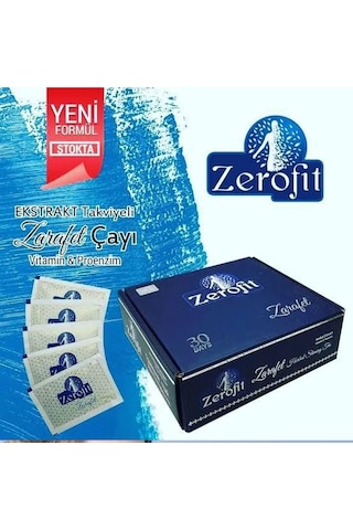 Zerofit Detoks Etkili Karışık Bitki Ekstratlı Form Çayı 60'lı