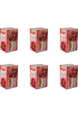 Günvit Meyveli Nar Çayı Bardak Süzen Poşet 6 x 20'li