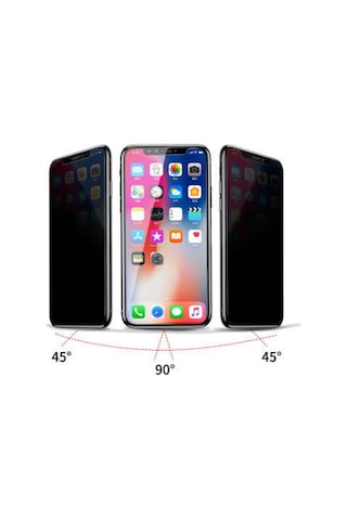 iPhone Uyumlu 11 Hayalet Ekran Koruyucu Tam Kaplayan Gizli-Privacy