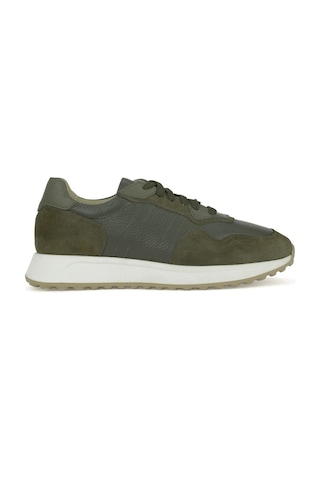 Ziya, Erkek Hakiki Deri Sneaker 1531026z265 Haki 1531026z265 610 Haki