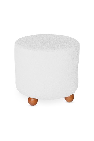 Marshmallow Bohem Puf Beyaz
