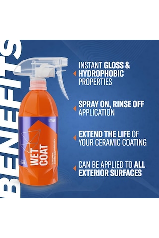 Gyeon Quartz Q2m Wet Coat 500 Ml Nano Hızlı Cila