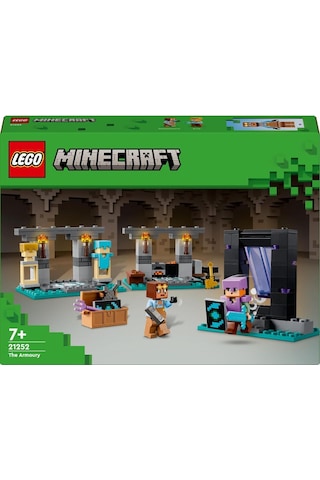 LEGO® Minecraft Cephanelik 21252 7 Yaş ve Üzeri Oyun Severler için Yaratıcı Oyuncak Yapım Seti - 203 Parça