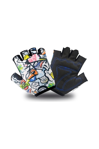 Yaleker Mt094 Çocuk Bisiklet Eldiveni - Mikrofiber Ve Spandeks Malzeme, Şok Emici, Nefes Alabilir, Xs Boy