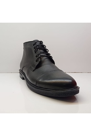 Punto 599468 Deri Comfort Erkek Bot Siyah