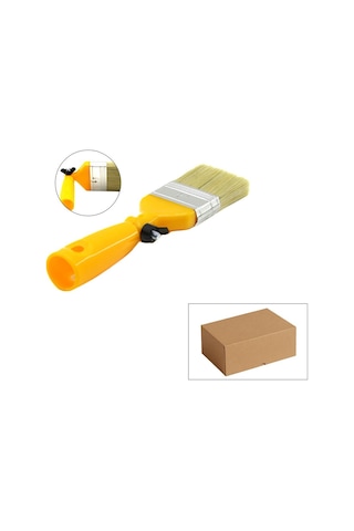 Günsan Boya Fırçası 50mm No-2 040 020 Uzman Robot Sarı Saplı Ayarlı - 12'li Paket