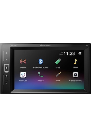 Pıoneer Dmh-A241Bt Double Teyp 13 Band Geq Mirorlink 3 Amfi Çıkış