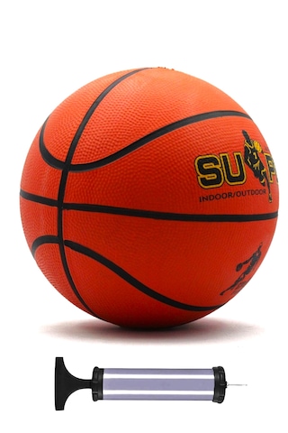 Basketbol Topu Iç Dış Mekan Pompa Hediyeli 7 Numara Turuncu
