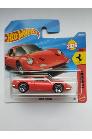 Hot Wheels Ferrari Dino 206 Gt 2026 Hot Wheels Ferrari Dino 206 Gt 2026