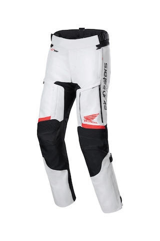Alpinestars Honda Bogota Pro Ds Korumalı Motosiklet Pantolonu Gri Siyah Kırmızı