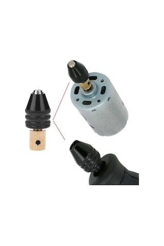 Motor Için Otomatik Mandren 3.17Mm Ve 2.4Mm Kaplinli Proje Ödev 374581496