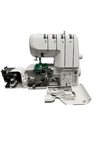Janome 311 Joy Of Sewing Dikiş Makinesi Ve Elmas 328 Overlok Makinesi lı Paket Beyaz