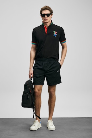 Lufian Fun Smart Erkek Polo T-shirt 111040231 Siyah
