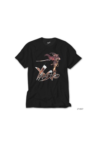 Lol Vahşi Batılı Yasuo Siyah Tişört