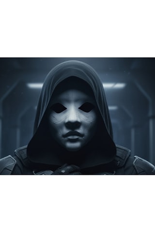 Geisha Assassin Maskesi Ghost İn The Shell
