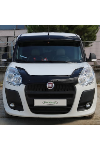 Eurocap Fiat Doblo Ön Kaput Koruma Rüzgarlık 3Mm Abs 2010-2015