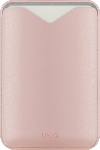 Apple Uyumlu iPhone 17 / 16 / 15 Seriler İle Kartlık Lyden Evo Cüzdan İnce Tasarım Standlı Magsafe Özellik Pembe