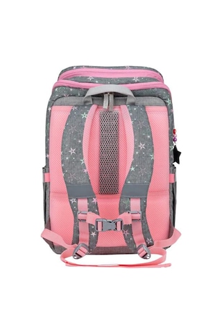 Belmil Shine Bright Ergonomik Okul Çantası 405-79 Gri - Pembe