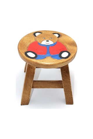 Çocuk Taburesi Büyük Boy Çok Renkli