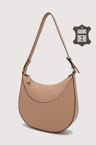 Hakiki Deri Pudra Omuz Çantası Pudra Smr9416 Pudra