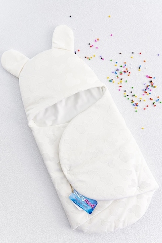 Welsoft Bebek Kundak Bebek Battaniye Krem