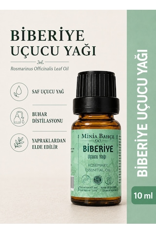 Biberiye Uçucu Yağı, %100 Saf, 10ml 10 ML