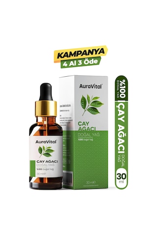 Çay Ağacı Yağı 30 Ml % 100 Saf Ve Doğal 30 ML