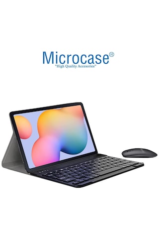 Microcase Honor Pad X8b 11 İnch Tablet İçin Bluetooth Klavye Ve Mouse + Kılıf Bkk6 Tablet Kılıfı