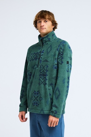 Billabong Boundary Mock Erkek Sweatshirt Yeşil