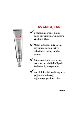 Medipeel Peptide 9 Volume Lif-tox Eye Cream 20 Ml Cilt Elastikiyetini Destekleyen Göz Çevresi Kremi