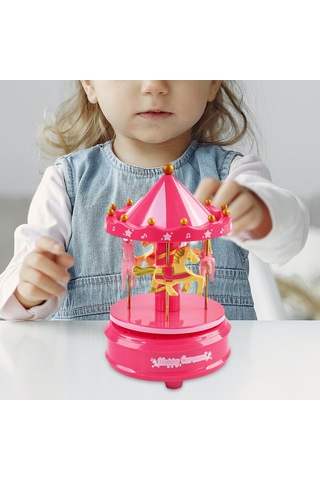 Suntek Atlıkarınca At Müzik Kutusu Müzik Kutuları Çocuklar