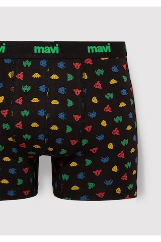 Mavi - Baskılı Siyah Boxer 092259-900 Siyah (453492580) Siyah