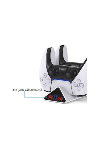 Ipega Pg P5011 Led Göstergeli Ps5 Move Joystick Kol Şarj Stand