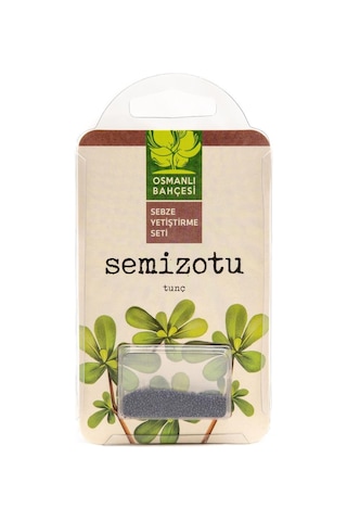 Yerli Semizotu Tohumu Yetiştirme Seti