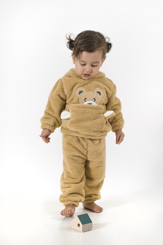 Welsoft Peluş Unisex Kışlık Bebek Takımları Çocuk Giyim Bebek Kıyafeti Çocuk Kostümü Welsoft Takım Tkmwls 001