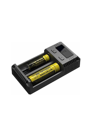 Nitecore New İ2 / İ2 Li-ion Nı-cd Nı-mh 18650 Pil Şarj Aleti