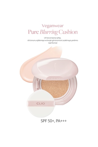 Clio Veganwear Pure Blurring Cushion+ Refill SPF50+ 2 Lingerie