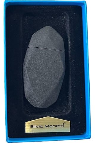 Kumlu Siyah Elmas Kesim Pürmüzlü Gazlı Çakmak 109397 Siyah