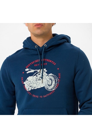 Routefıeld Routefield Erkek Sweatshirt Harvey Lacivert 079 Lacivert
