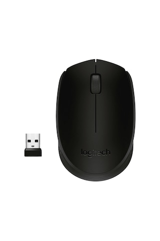 Logitech M171 Kablosuz USB Alıcılı Optik Mouse