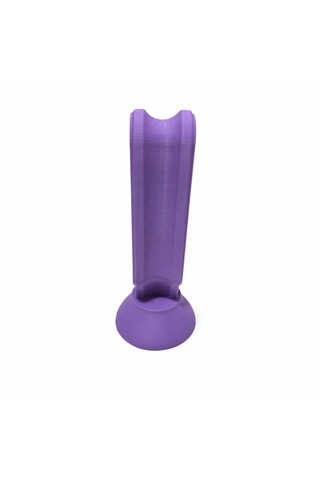 24 Cm Mor 3d Baskı Kulaklık Standı Masaüstü Kulaklık Askılığı Ve Organizer