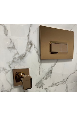 VitrA Loop R 7400680 Bronz Kumanda Paneli & Ankastre Stop Va Bronz