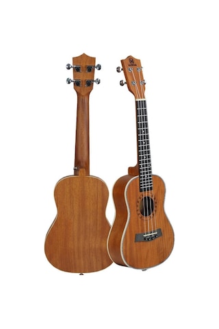 Maxword Mu-24 Pro Yüksek Kaliteli Maun Concert Ukulele Seti