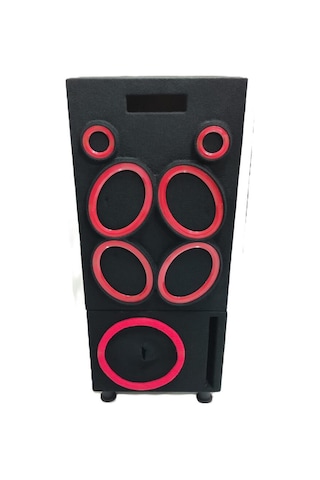 Kayseri Pandizot Müzik Kutusu&dolabı Bas Kabin+4xoval,2x10cm Ve Teyp Yeri Boş Hoparlörsüz