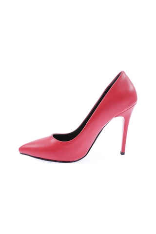 Dgn 150k-22y Kadın Sivri Burun Stiletto 15p Topuklu Ayakkabı 150K-1563-R0766 Kırmızı