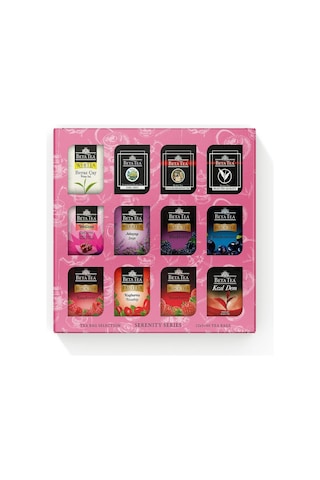 Beta Tea Hediyelik Çay Çeşitleri 60'lı Karışık Kutu, Serenity Series 12x5 Adet Siyah Çay, Beyaz Çay Ve Bitki Çayları